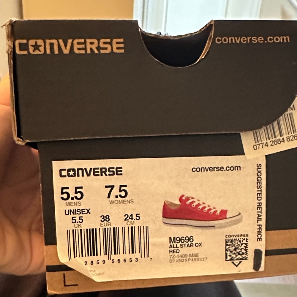 Converse Classic Red Sneakers